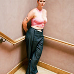 Pinstripe Belly Button Trousers