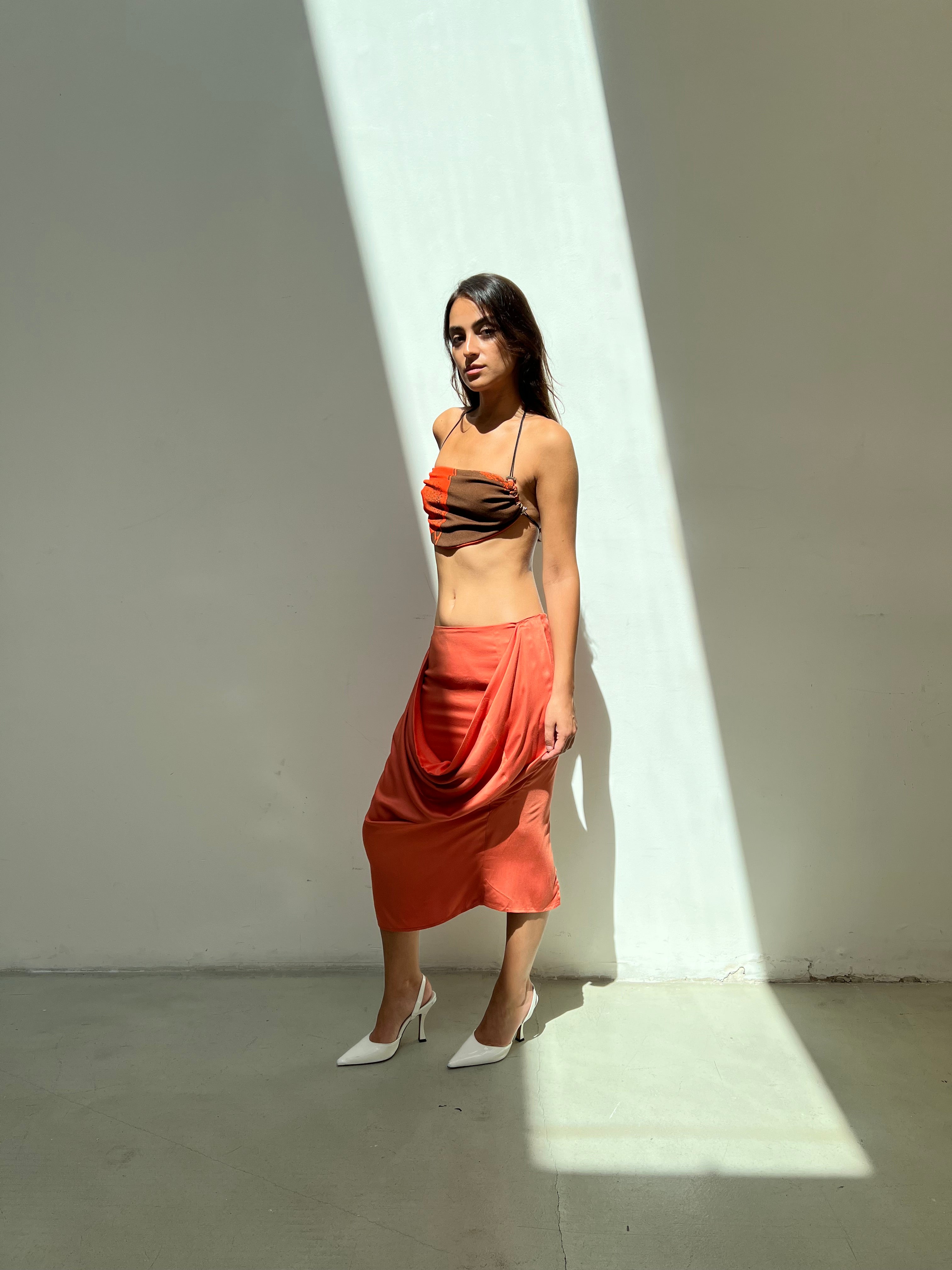 Barely There Top - Sunburn Print