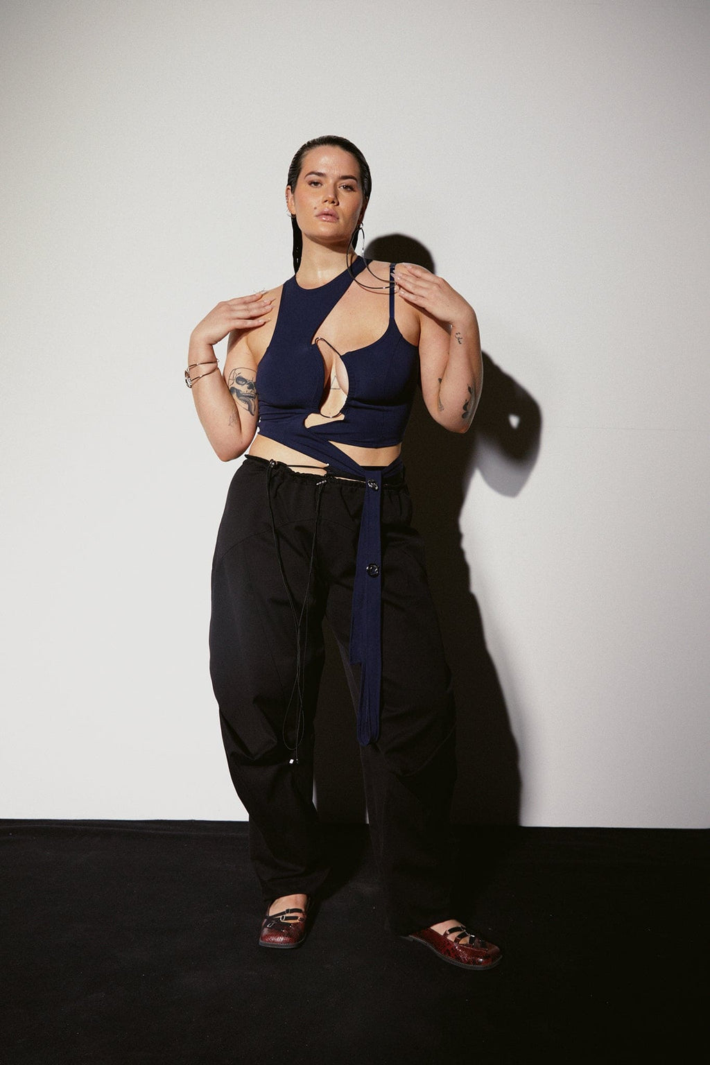Belly Button Cargo Trousers