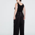 Multi Strap Boyfriend Trousers
