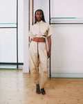 Double Elastic Cargo Trousers