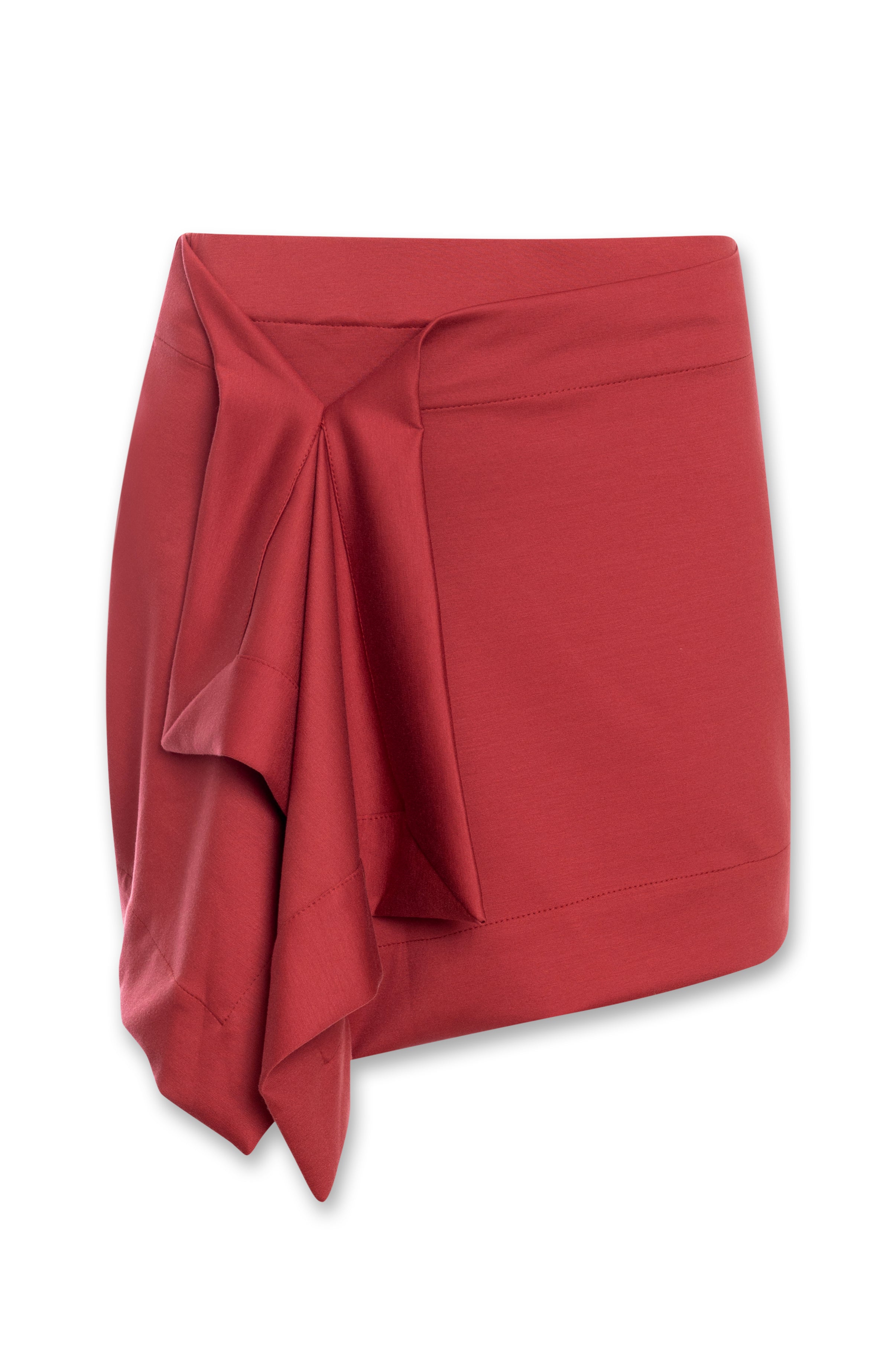 Double Layered Mini Skirt