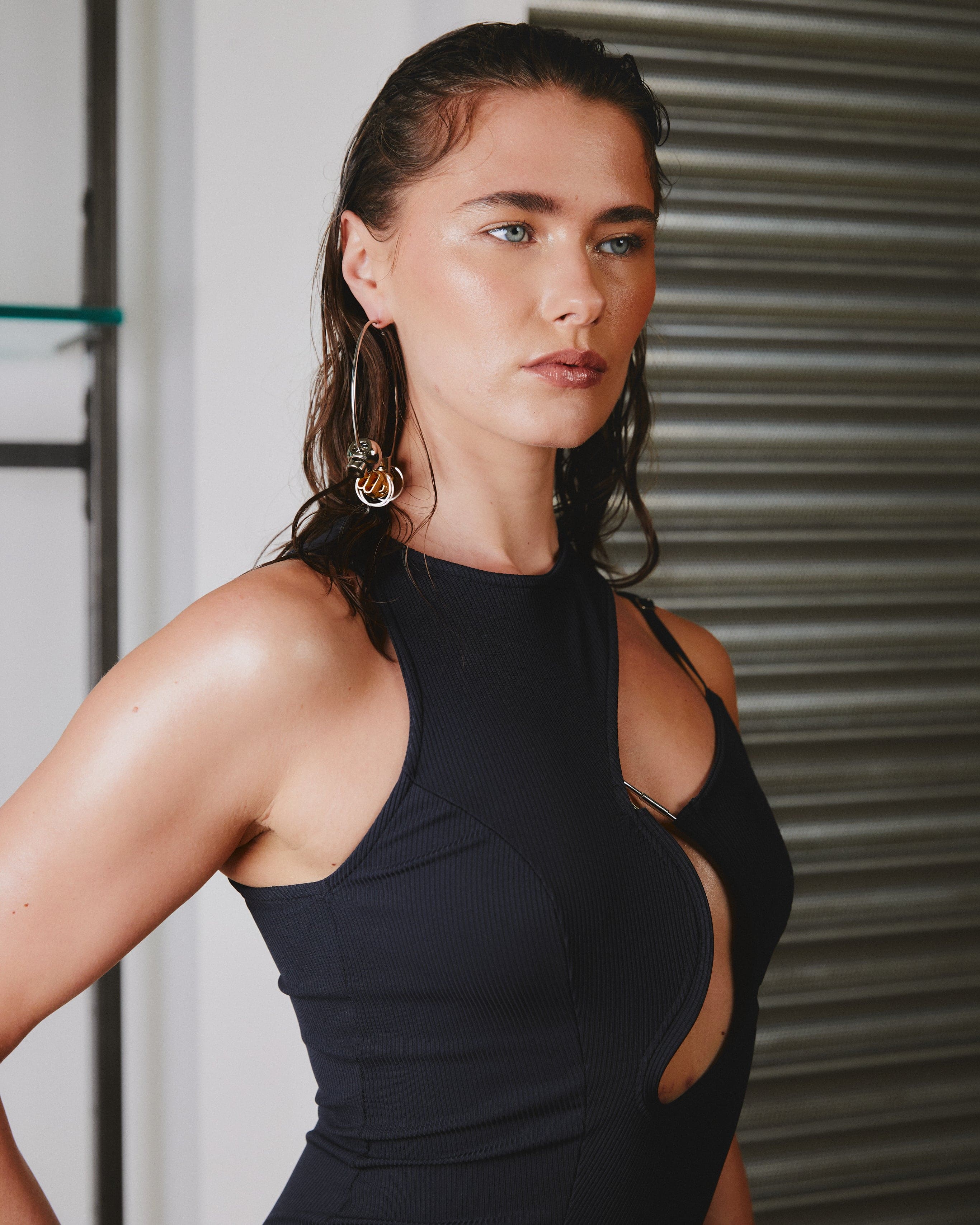 Frame Dress - Black