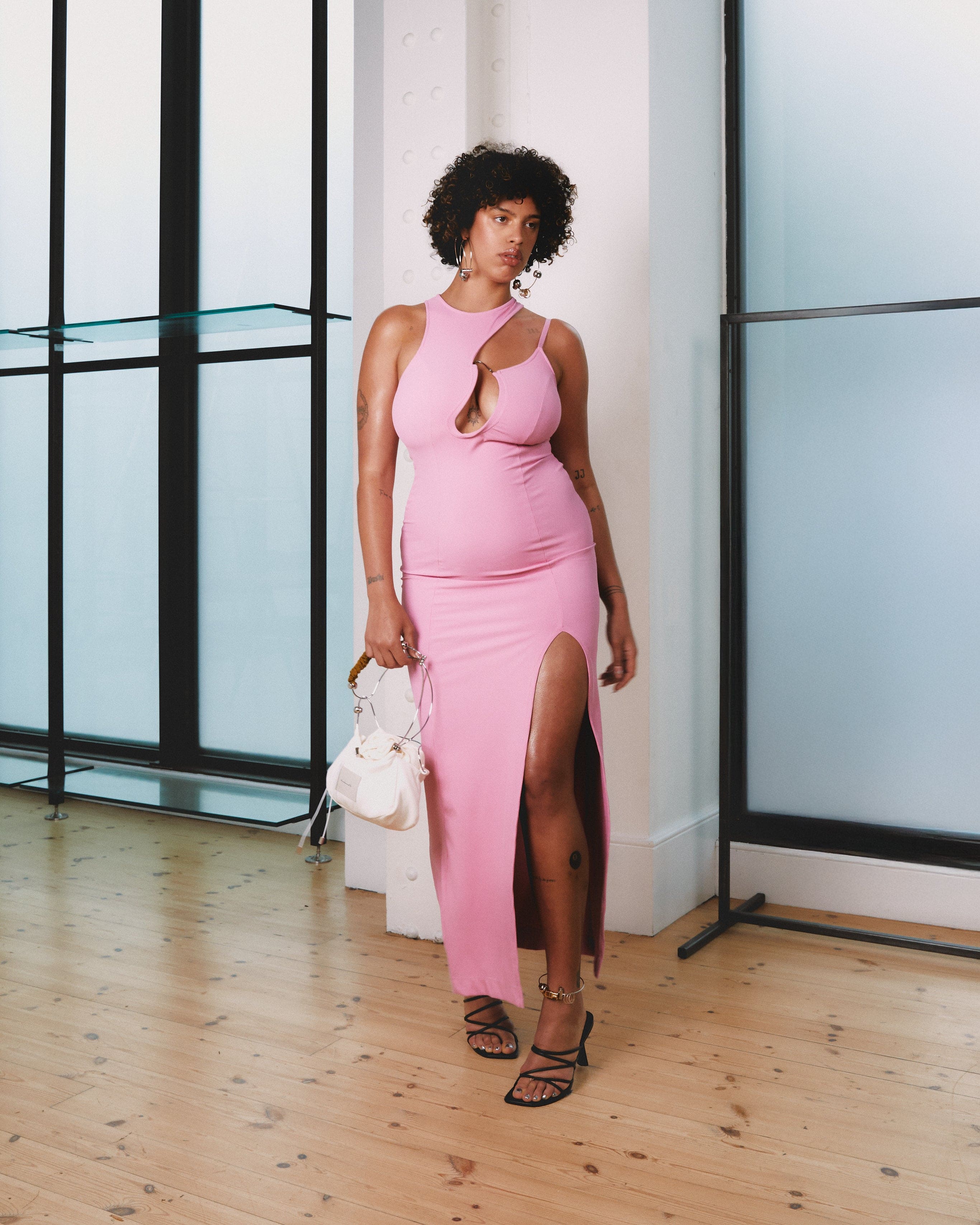 Frame Dress - Pink