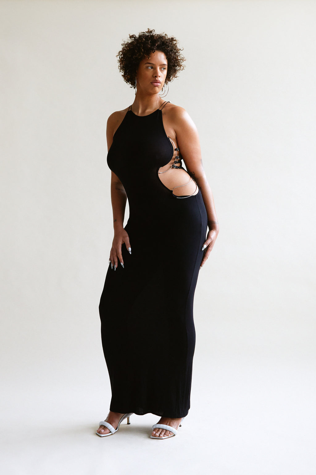 Contour Cutout Maxi Dress