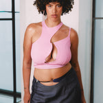 Pinstripe Belly Button Trousers