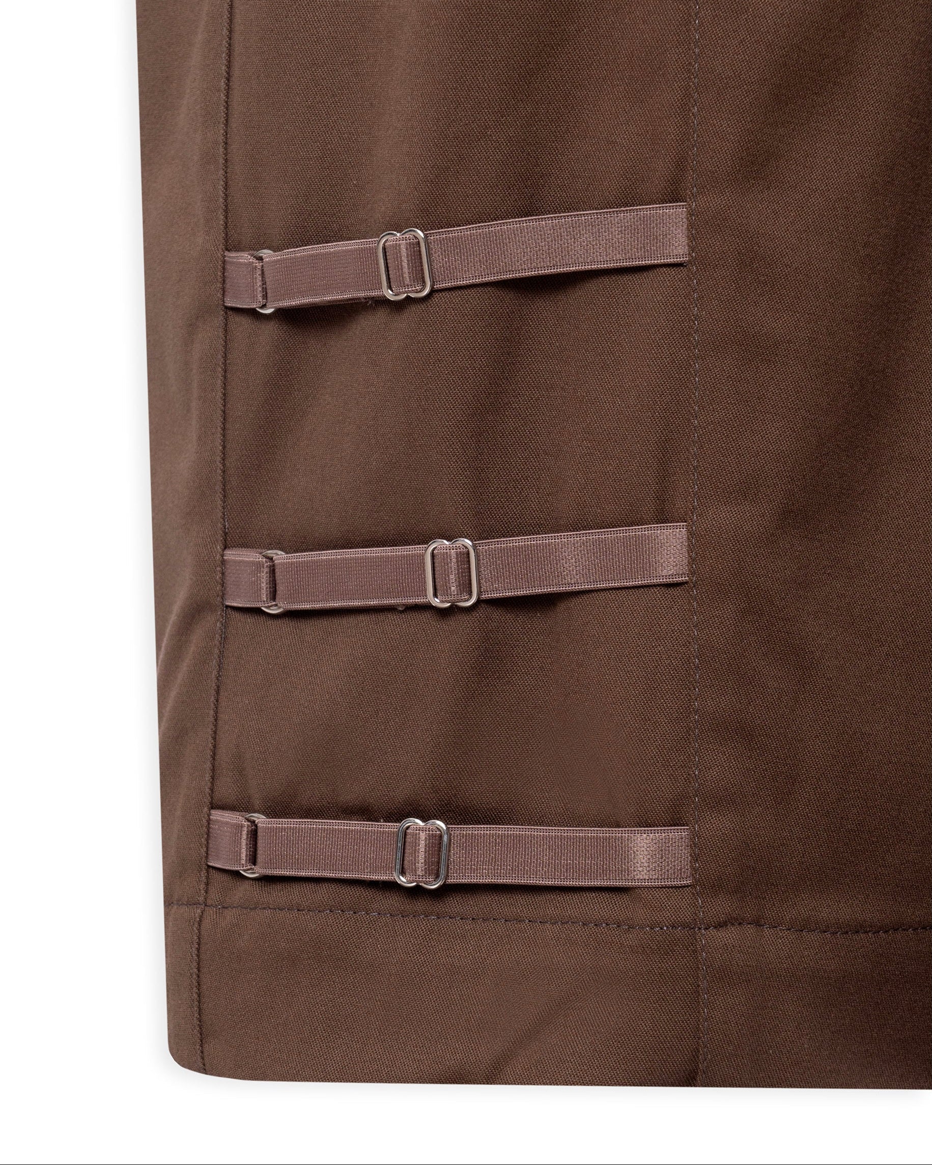 Multi-Strap Trouser - Brown