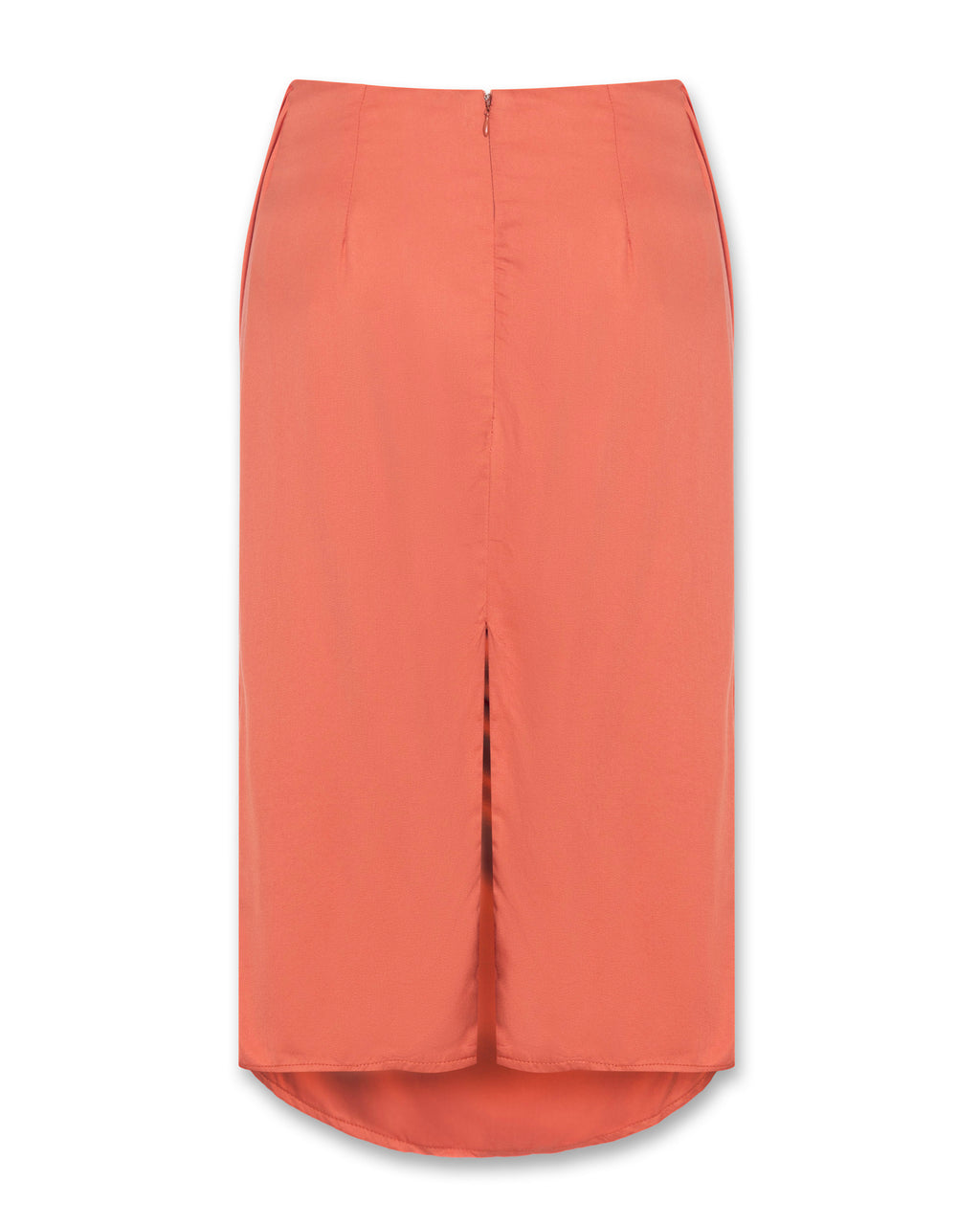 Cowl Midi Skirt