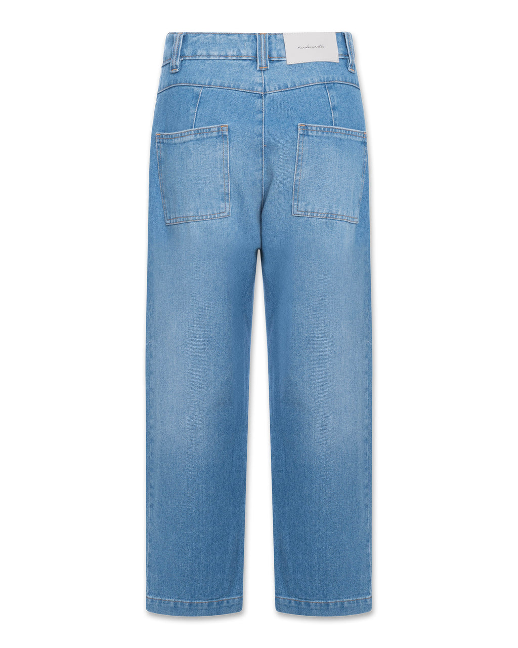 Straight Leg Cropped KV Jeans
