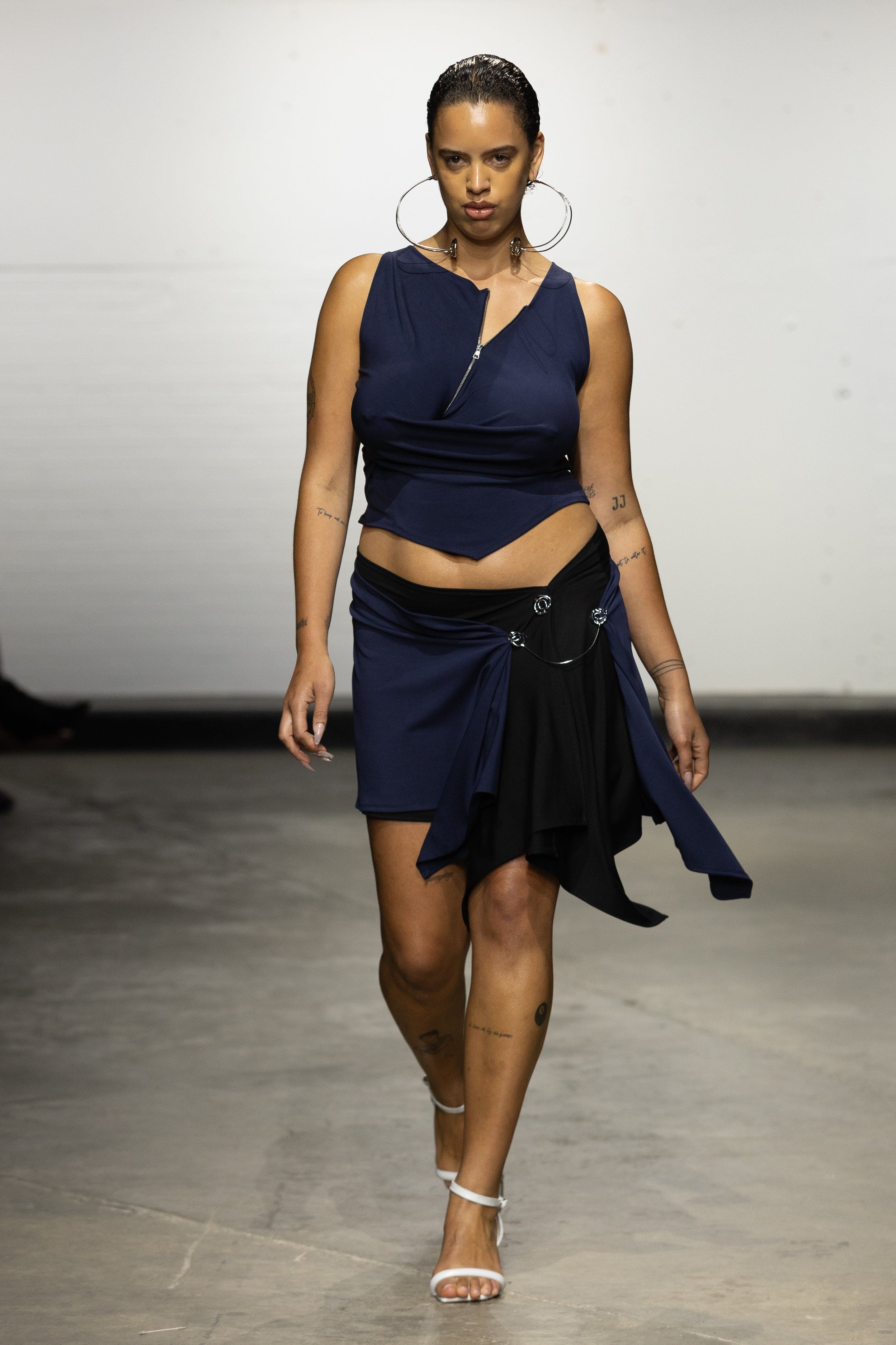Zip Top Navy