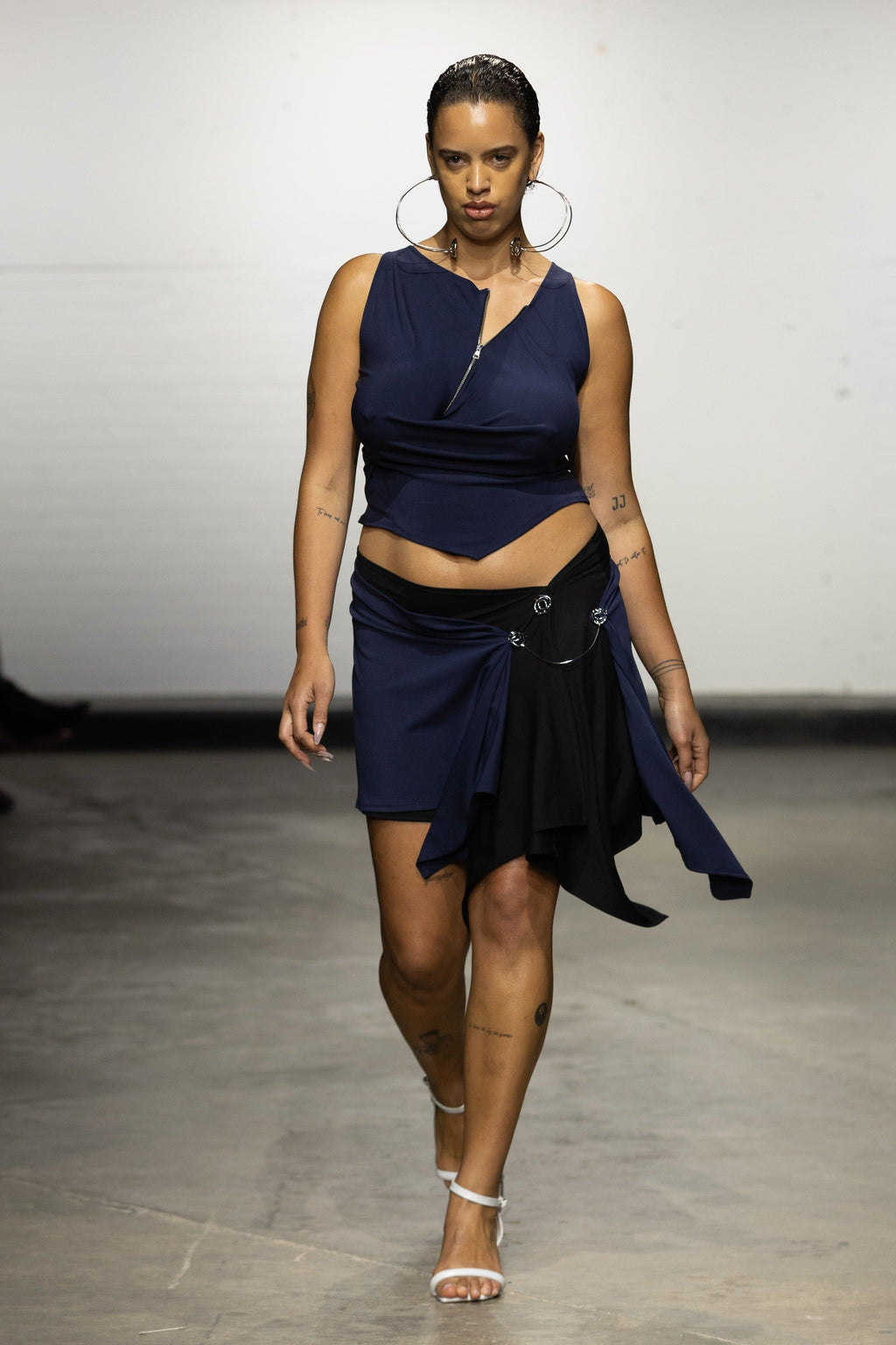 Zip Top Navy