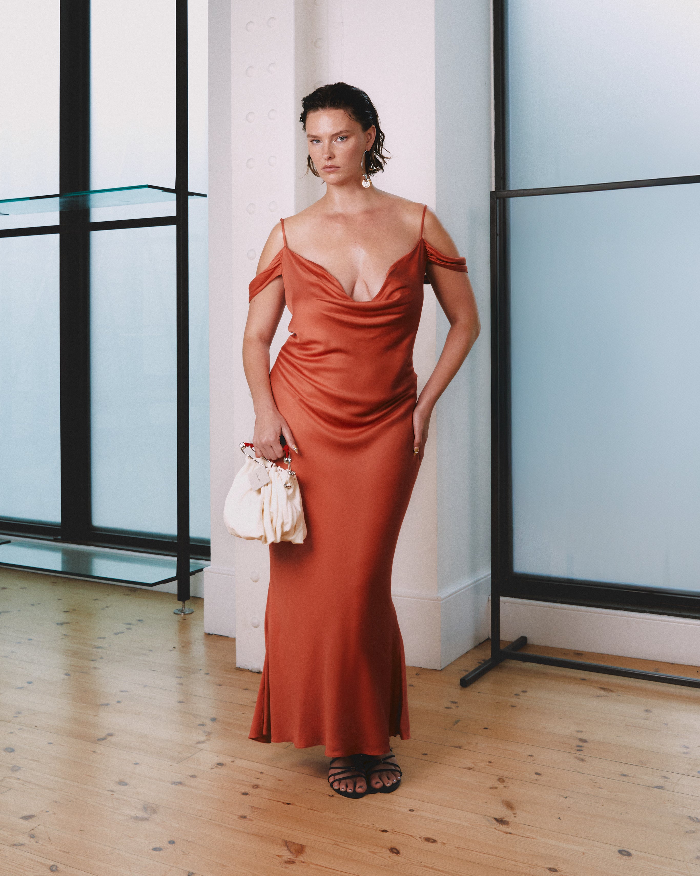 Mel Bias Cut Dress