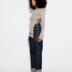 Metal Ladder Long Sleeve Top