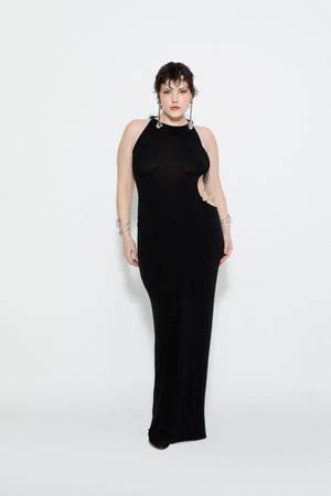 Contour Cutout Maxi Dress