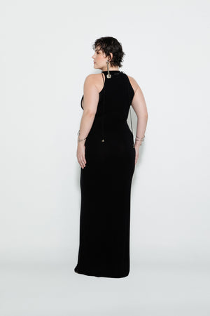 Contour Cutout Maxi Dress