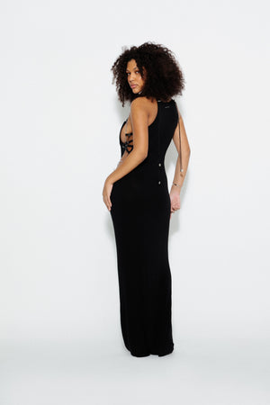 Contour Cutout Maxi Dress