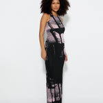 Blur Cutout Maxi Dress