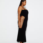 Midi Metal Ladder Dress