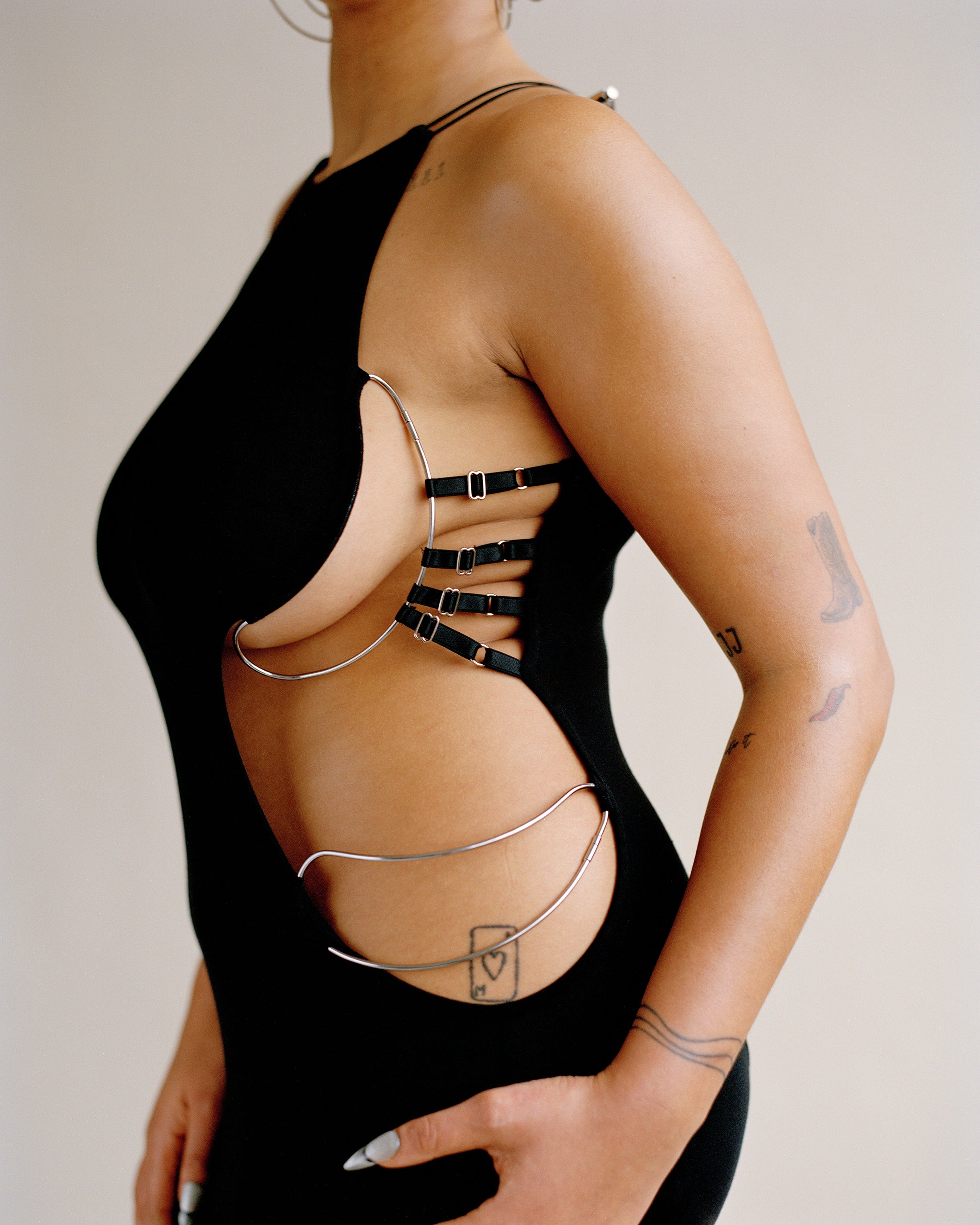 Contour Cutout Maxi Dress