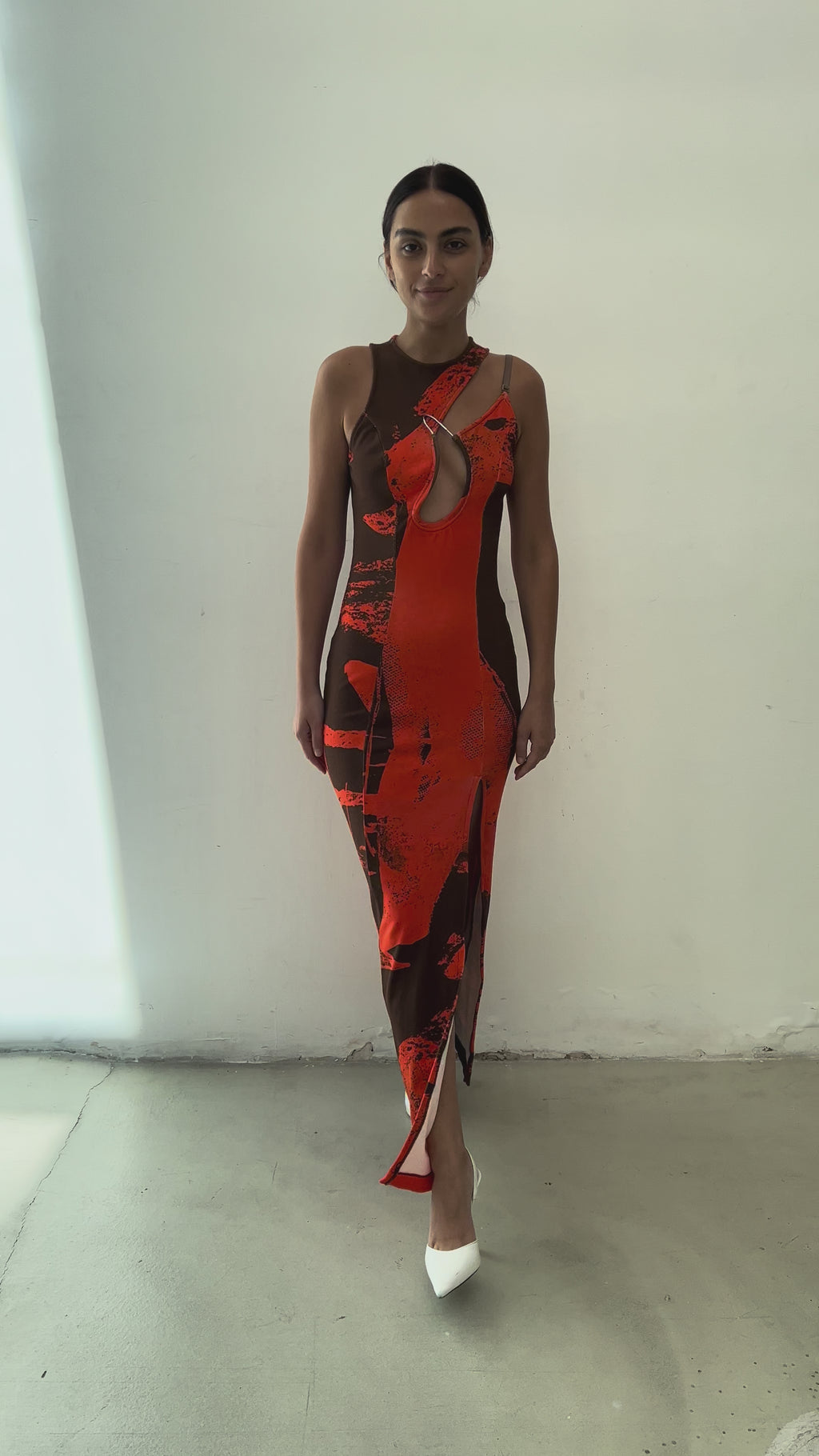 Frame Dress - Sunburn Print