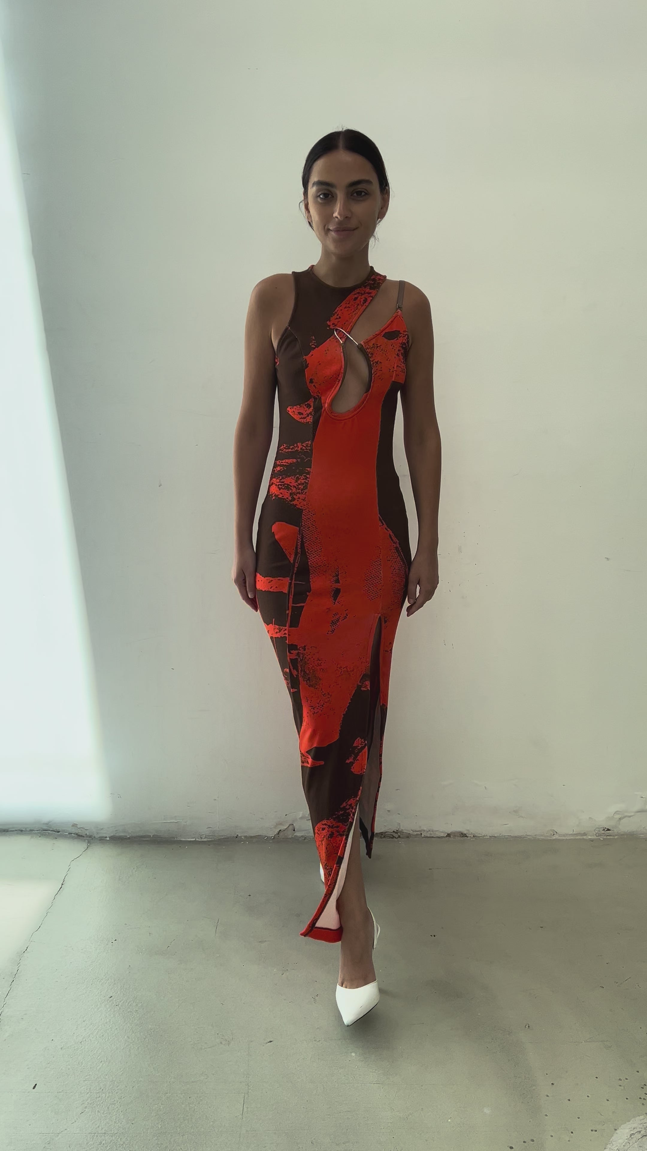 Frame Dress - Sunburn Print