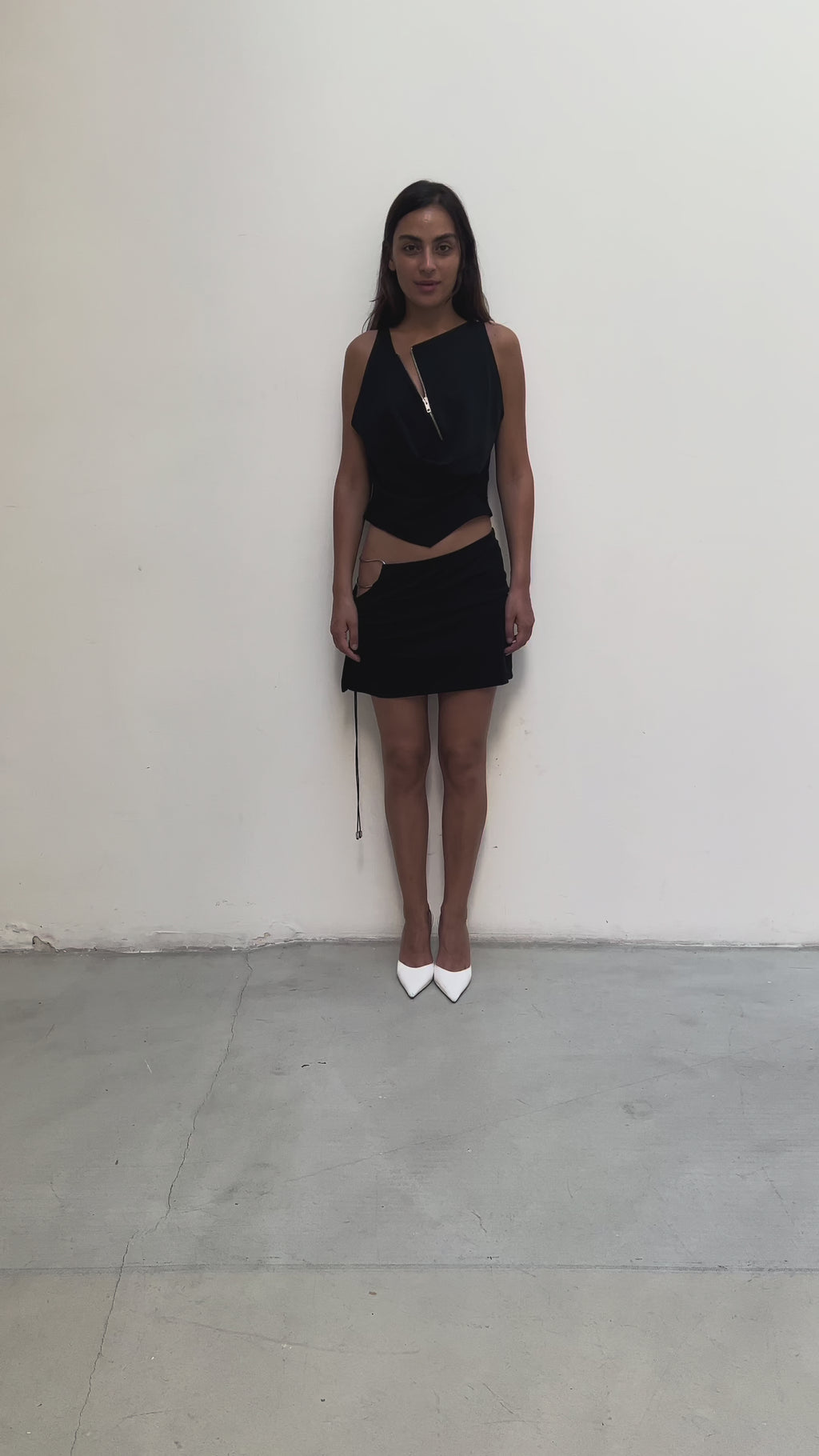 Barely There Mini Skirt - Black