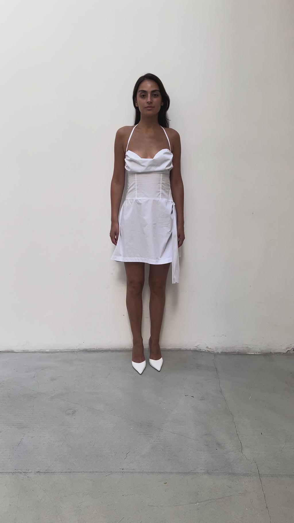 Mini Ruched Summer Dress