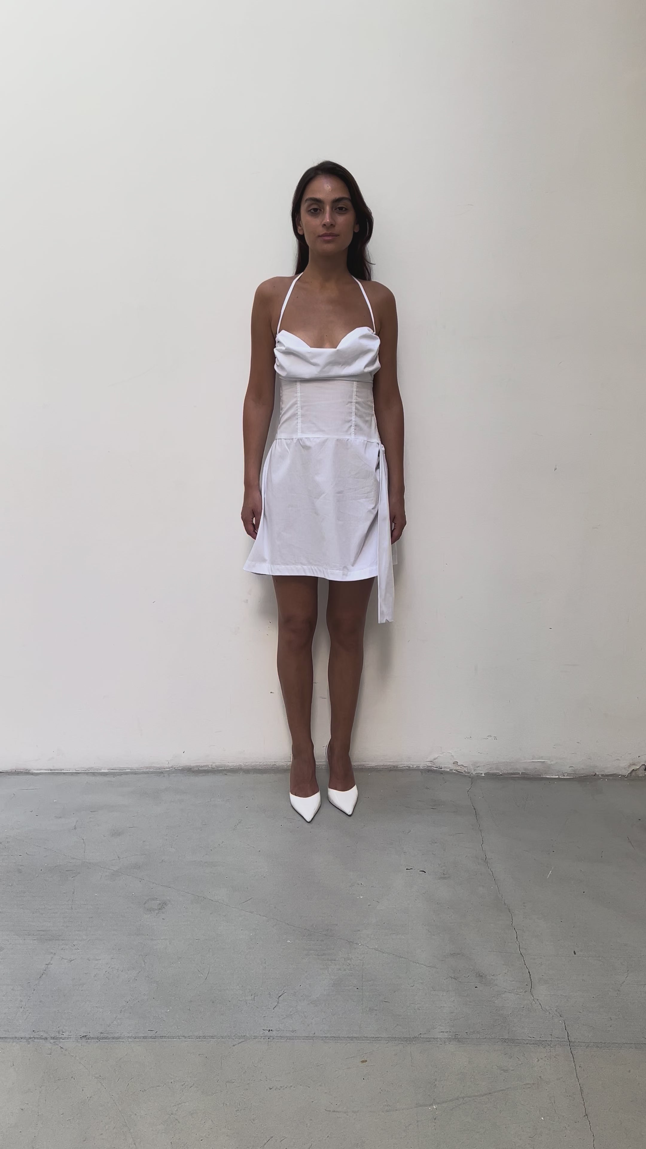 Mini Ruched Summer Dress